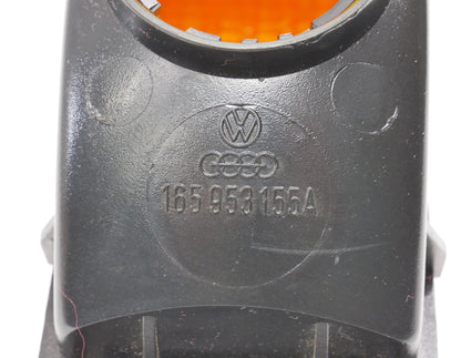 NOS Front Bumper Turn Signal Lamp Lens 85-89 VW Jetta MK2 - OEM - 165 953 155 A