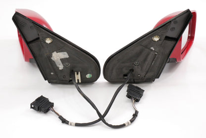 Set Side View Door Exterior Mirrors 99-05 VW Jetta Golf GTI MK4 LY3D Tornado Red