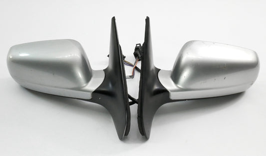 Set Side View Door Exterior Mirrors 99-05 VW Jetta Golf GTI MK4 Silver