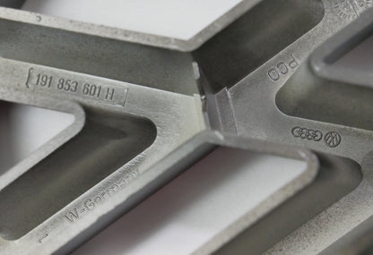 Black VW Grill Grille Emblem Badge 88-99 Jetta Golf MK2 MK3 OEM - 191 853 601 H