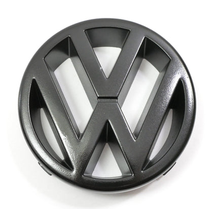 Black VW Grill Grille Emblem Badge 88-99 Jetta Golf MK2 MK3 OEM - 191 853 601 H