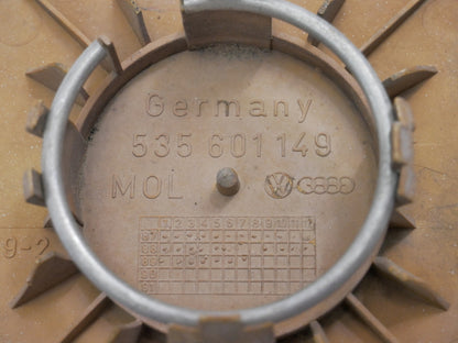Sebring Wheel Center Cap 90-92 VW Corrado G60 Jetta GLI MK2 - OEM - 535 601 149