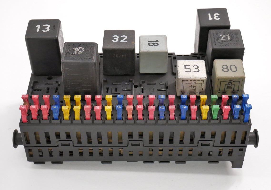CE2 Fuse Box Panel Block w/ Relays 90-92 VW Jetta Golf GTI MK2 OEM - 357 937 039
