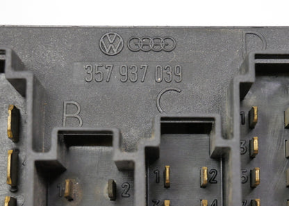 CE2 Fuse Box Panel Block w/ Relays 90-92 VW Jetta Golf GTI MK2 OEM - 357 937 039