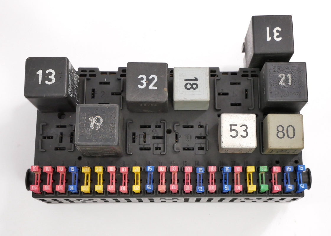 CE2 Fuse Box Panel Block w/ Relays 90-92 VW Jetta Golf GTI MK2 OEM - 357 937 039