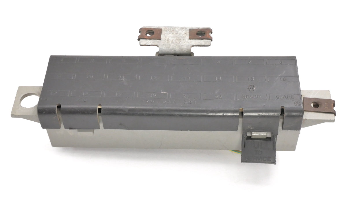 Fuse Box Panel Fusebox 85-87 VW Golf GTI MK2 - Genuine - 176 937 497 A
