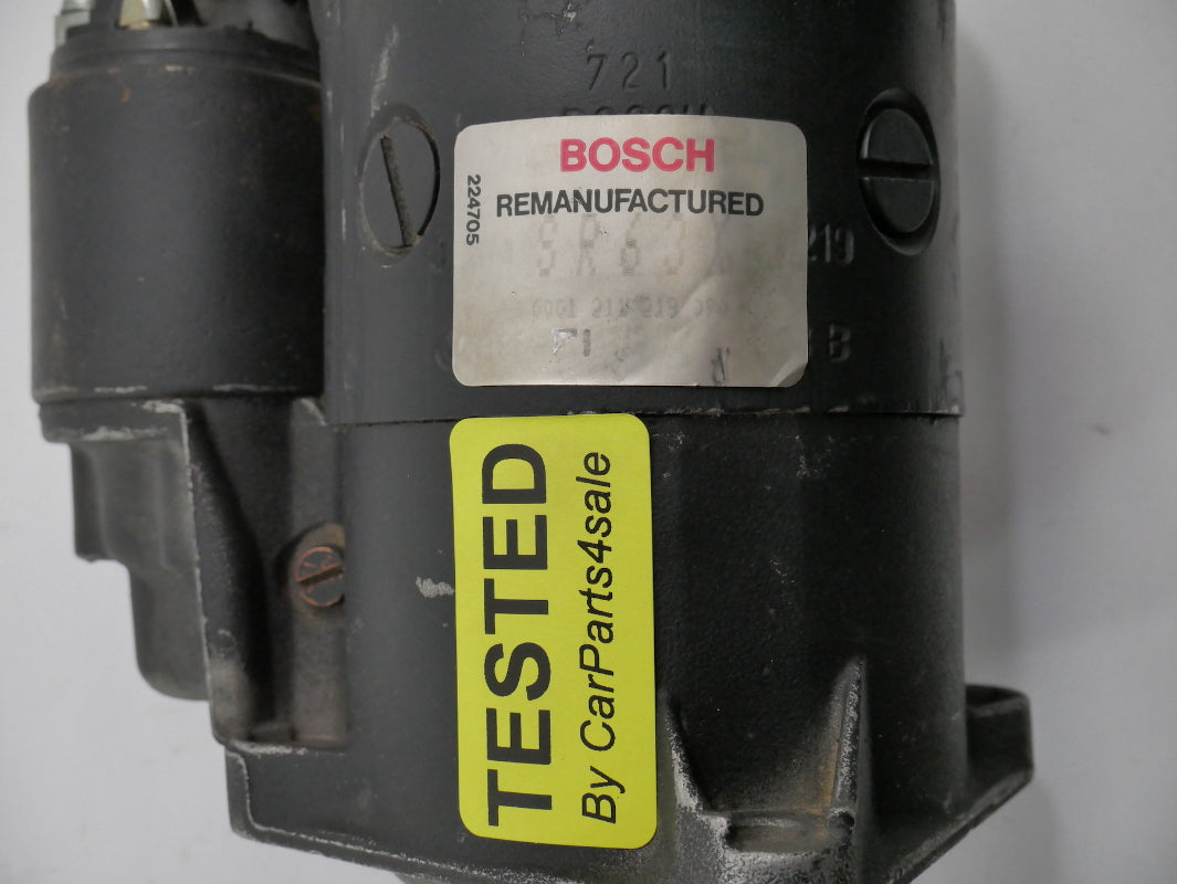 Bosch Starter Motor 74-84 VW Dasher Audi Fox 4000 - Genuine - 056 911 023 B