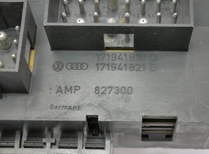 CE1 Fuse Block Box Fusebox & Relays 85-93 VW Cabriolet - Genuine - 171 941 813 D