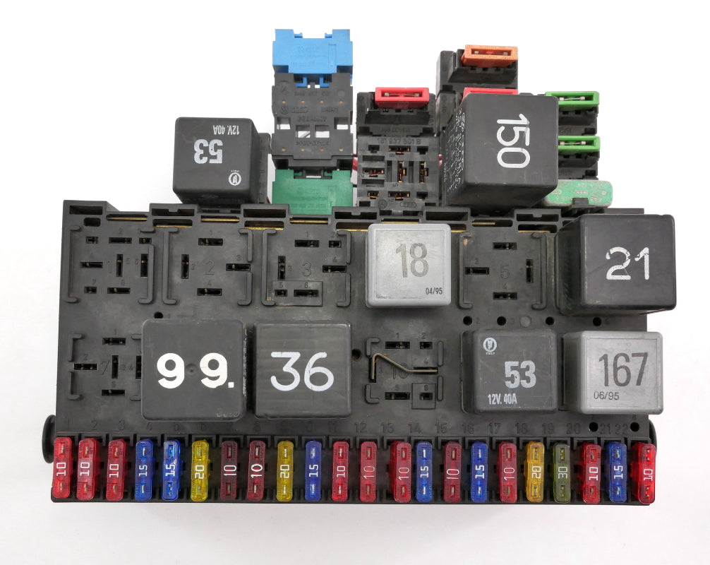 CE2 Fuse Box Panel Block w/ Relays 93-99 VW Jetta Cabrio GTI MK3 - 357 937 039