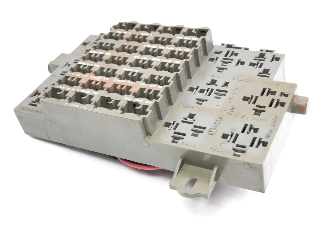Telecomm Rabbit Fuses Dash Interior Fuse Box Relay Panel 81-84 VW Rabbit Pickup MK1 OEM ~ 17 ...