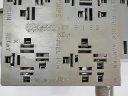 Dash Interior Fuse Box Relay Panel 81-84 VW Rabbit Pickup MK1 OEM ~ 175 941 813