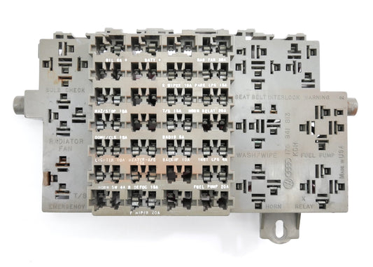 Dash Interior Fuse Box Relay Panel 81-84 VW Rabbit Pickup MK1 OEM ~ 175 941 813