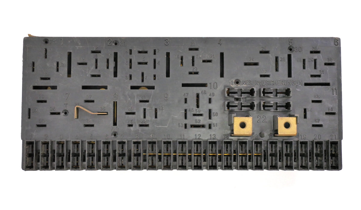 Dash Fuse Relay Box Fusebox 87-93 VW Fox ~ Genuine ~ 443 941 822 A