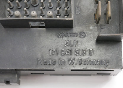 Fuse Box Panel Relay Block 85-90 VW Jetta Golf GTI MK2 Cabriolet - 171 941 813 D