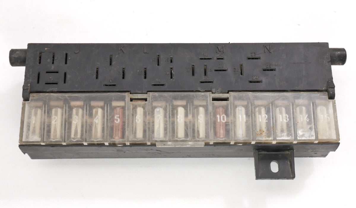 Telecomm Rabbit Fuses Fuse Box Relay Panel 75-80 VW Rabbit Scirocco Mk1 Dasher OEM - 171 941 ...