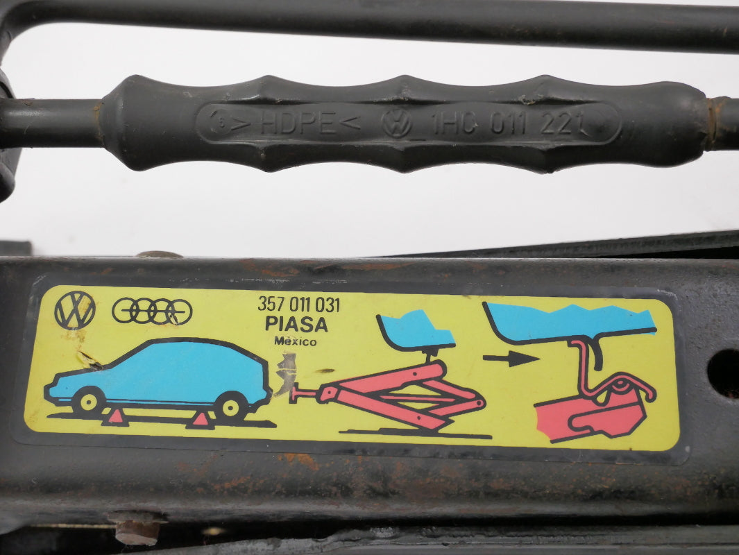 Spare Tire Trunk Jack 90-97 VW Passat B3 B4 - Genuine - 357 011 031