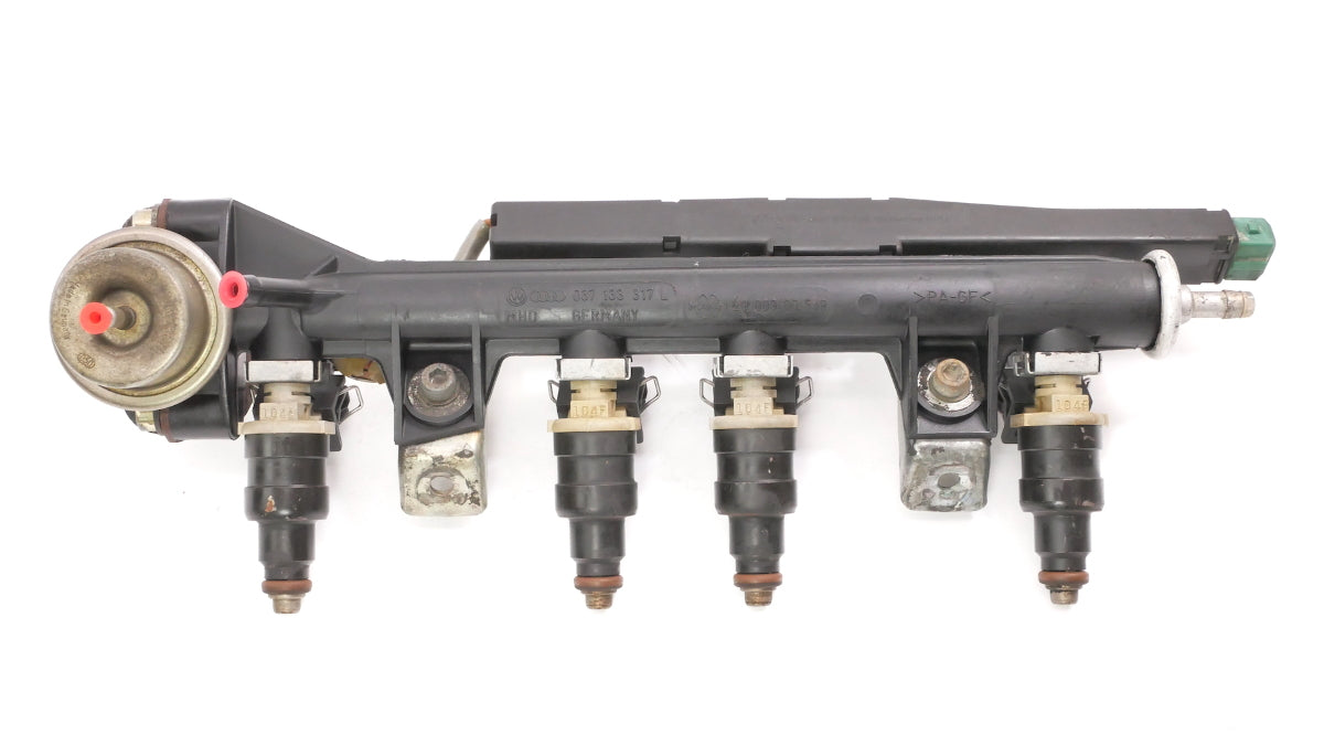 Fuel Rail Injectors 89-92 VW Jetta Golf GTI MK2 Cabriolet Genuine 037 133 317 L