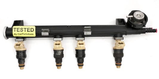 Fuel Rail & Injectors 93-99 VW Jetta Golf GTI Cabrio MK3 2.0 ABA ~ 037 133 317 N