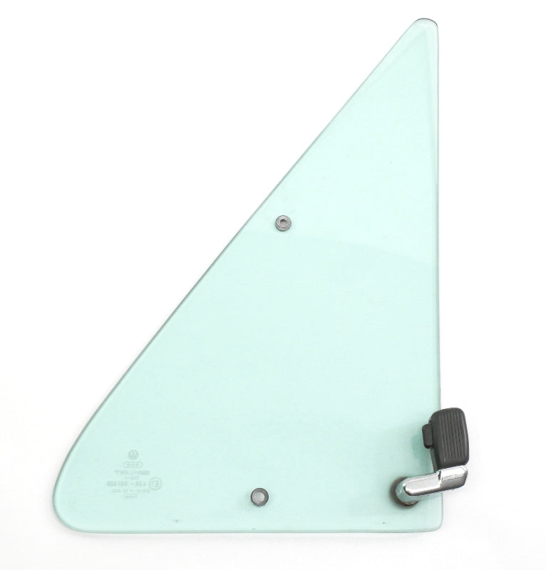 RH Door Vent Quarter Side Window Glass 80-91 VW Vanagon T3 - Genuine