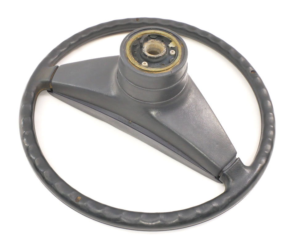 Steering Wheel 81-84 VW Rabbit & Pickup Jetta MK1 A1 Blue - Genuine -