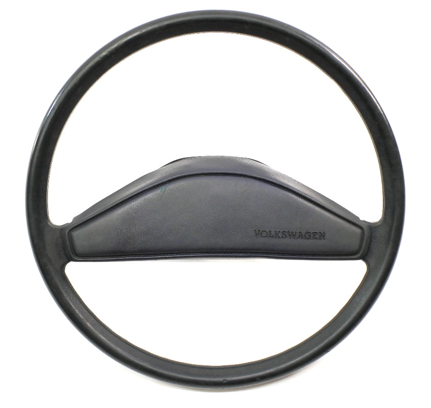 Steering Wheel 81-84 VW Rabbit & Pickup Jetta MK1 A1 Blue - Genuine -