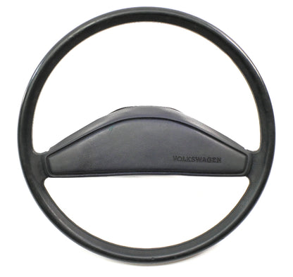 Steering Wheel 81-84 VW Rabbit & Pickup Jetta MK1 A1 Blue - Genuine -
