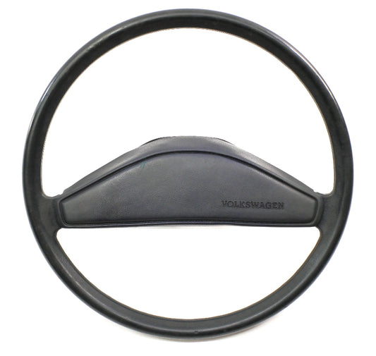 Steering Wheel 81-84 VW Rabbit & Pickup Jetta MK1 A1 Blue - Genuine -