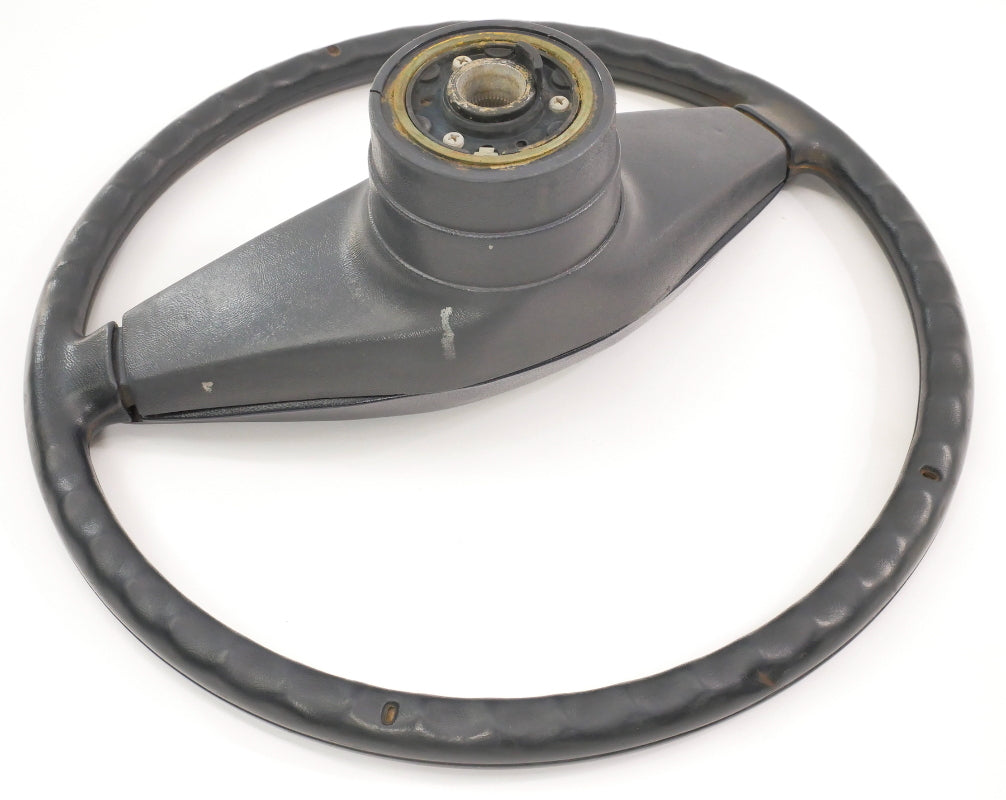 Steering Wheel 81-84 VW Rabbit & Pickup Jetta MK1 A1 Blue - Genuine -