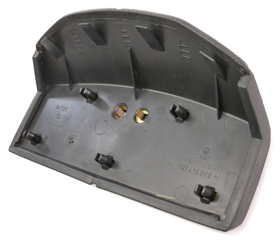 Steering Wheel Center Horn Pad 88-92 VW Jetta Golf MK2 - Genuine - 191 419 669 D