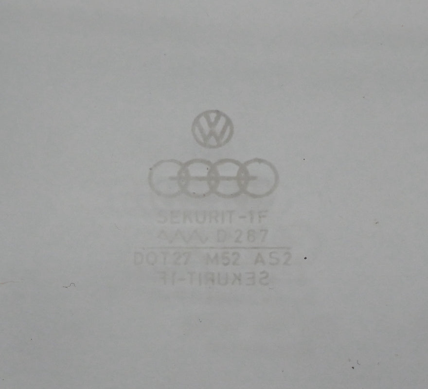 Front Quarter Corner Window Glass Non-vented 75-84 VW Rabbit Jetta MK1 Cabriolet