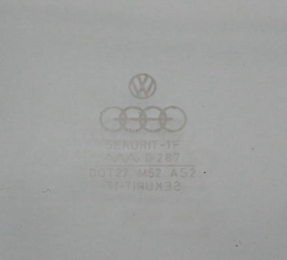 Front Quarter Corner Window Glass Non-vented 75-84 VW Rabbit Jetta MK1 Cabriolet