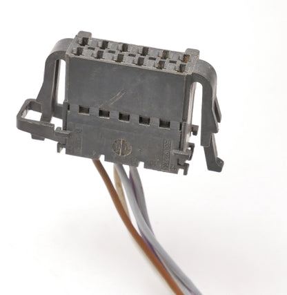 LH Exterior Side View Door Mirror 98-03 VW Passat B5 - Blue - Genuine