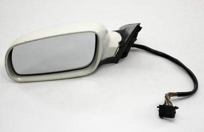 LH Exterior Side View Door Mirror 98-03 VW Passat B5 B5.5 - White - Genuine