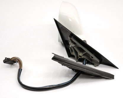 LH Exterior Side View Door Mirror 98-03 VW Passat B5 B5.5 - White - Genuine