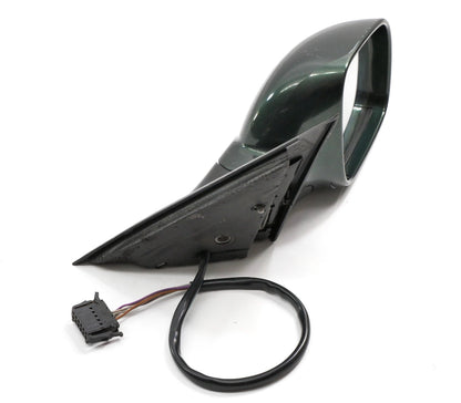 RH Side View Stubby Short Door Mirror 98-03 VW Passat B5 - Green - Genuine