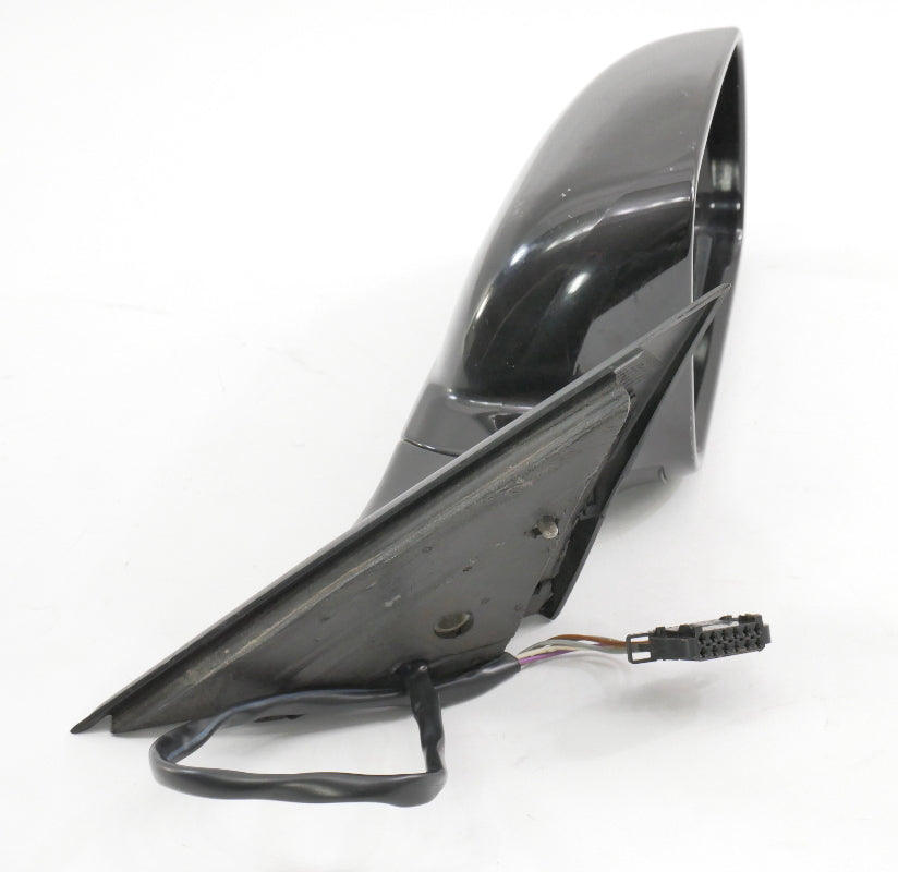 RH Exterior Side View Door Mirror 98-03 VW Passat B5 B5.5 Black - Genuine