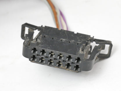 RH Exterior Side View Door Mirror 98-03 VW Passat B5 B5.5 Black - Genuine