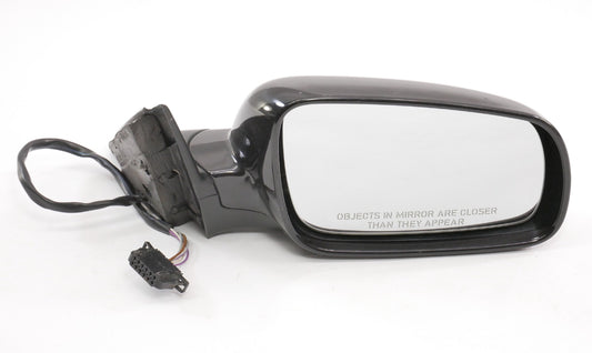RH Exterior Side View Door Mirror 98-03 VW Passat B5 B5.5 Black - Genuine