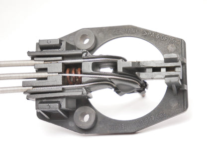 RH Manual Side View Exterior Door Mirror VW Jetta Golf MK4 Blue - Genuine