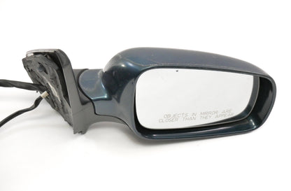 RH Manual Side View Exterior Door Mirror VW Jetta Golf MK4 Blue - Genuine