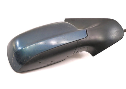 RH Manual Side View Exterior Door Mirror VW Jetta Golf MK4 Blue - Genuine