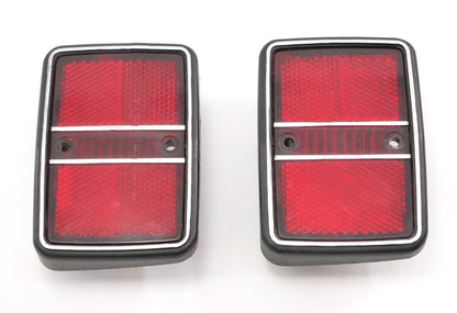 2 Rear Side Marker Light Quarter Panel Lamp 79-84 VW Rabbit MK1 OEM 175 945 361