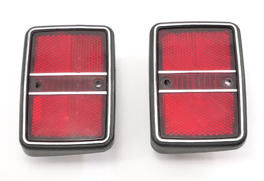2 Rear Side Marker Light Quarter Panel Lamp 79-84 VW Rabbit MK1 OEM 175 945 361