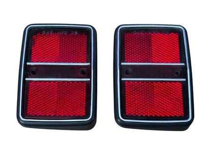 2 Rear Side Marker Light Quarter Panel Lamp 79-84 VW Rabbit MK1 OEM 175 945 361