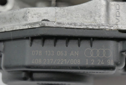 Throttle Body 97-01 Audi A4 A6 VW Passat B5 2.8 AHA V6 Genuine - 078 133 063 AN