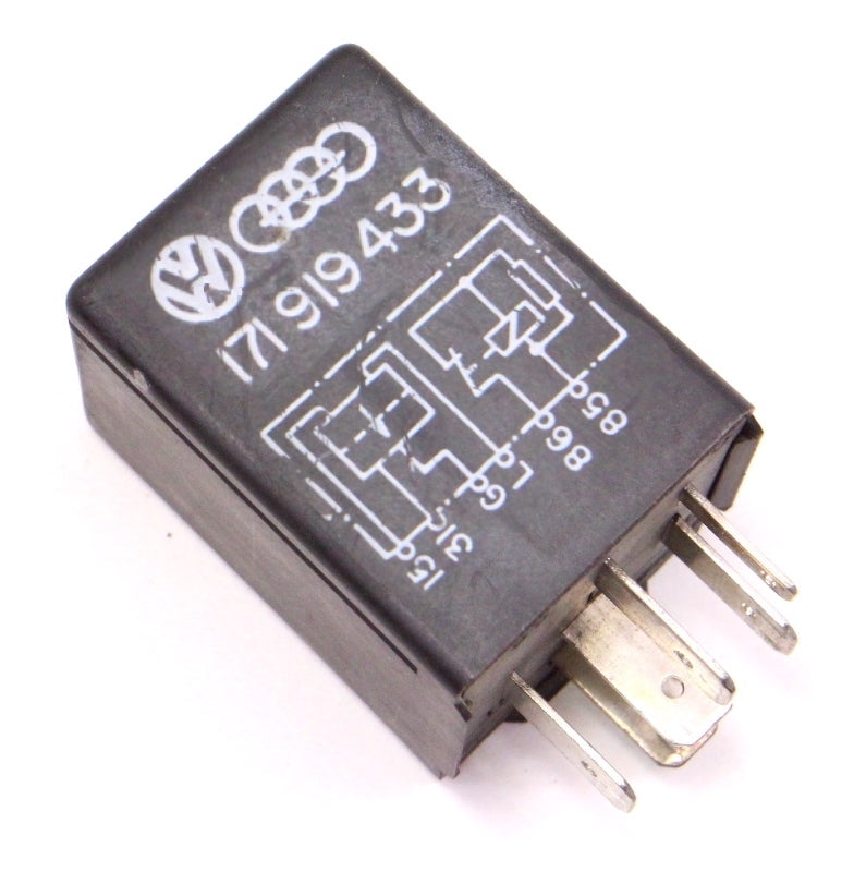 Seatbelt Warning Buzzer Relay 80-91 VW Vanagon T3 Rabbit Mk1 MK2 - 171 919 433 -