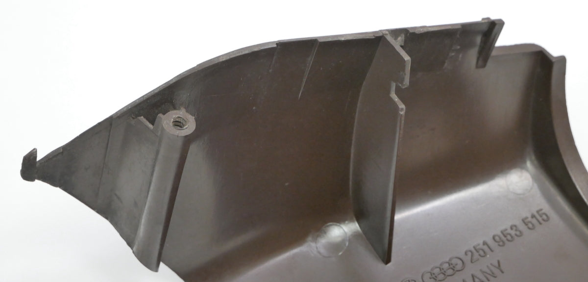 Upper Steering Column Ignition Surround Trim 80-91 VW Vanagon Brown 251 953 515