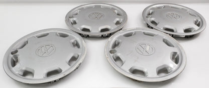 Genuine Hub Cap Wheel Cover Set 14" 93-99 VW Jetta Golf Cabrio MK3 ~ 1HM 601 147