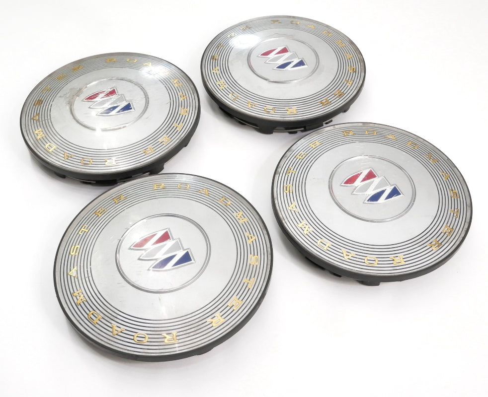 Wheel Center Hub Cap Cover Set 91-96 Buick Roadmaster - Genuine - 10194330