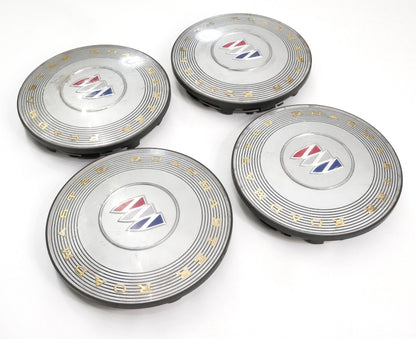 Wheel Center Hub Cap Cover Set 91-96 Buick Roadmaster - Genuine - 10194330